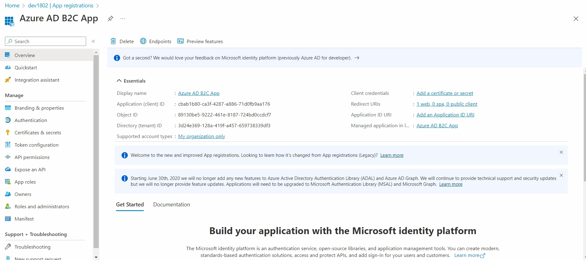 create custom policy to connect Azure AD user in Azure AD B2C Flow