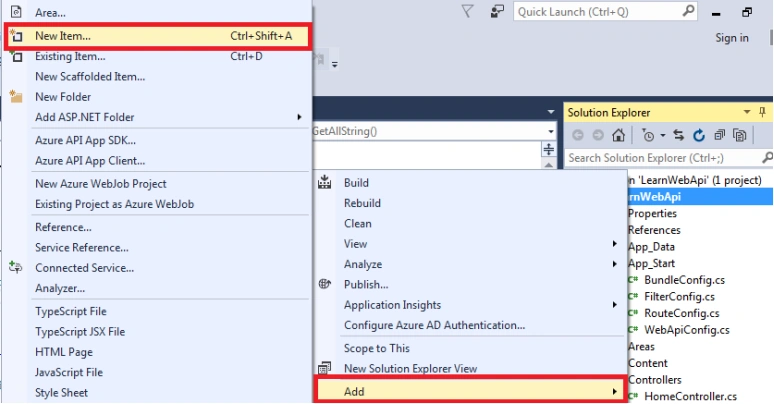 Create Custom / User Defined Web API GET Method And Test In Talend API