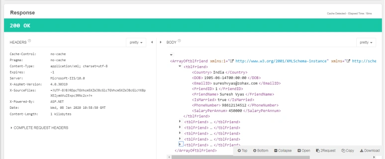 Create Custom / User Defined Web API GET Method And Test In Talend API