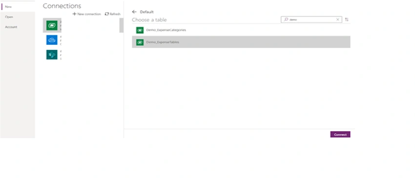 Create Dataverse Expense Details Table and build simple PowerApp using that table