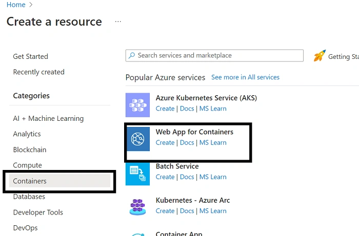 Create, Deploy and Run a dockerized .NET Core app to an Azure container instance