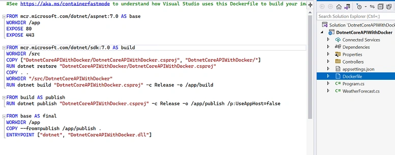 Create, Deploy and Run a dockerized .NET Core app to an Azure container instance