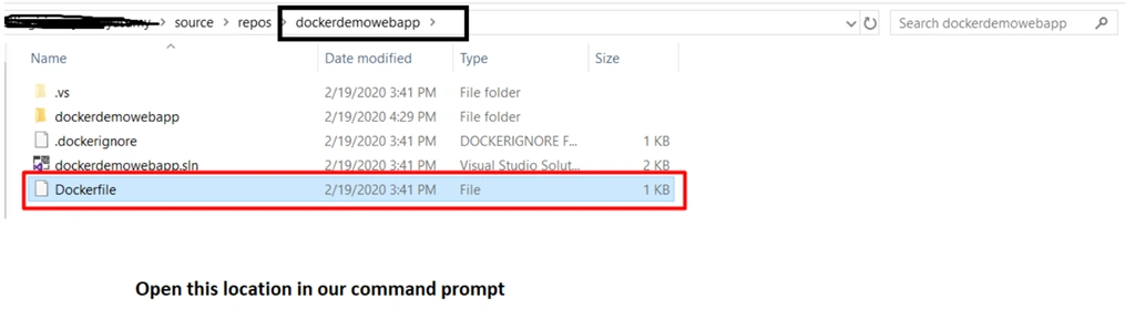 Create Docker Image For Simple Web Application And Hosting Using Visual Studio .NET Core