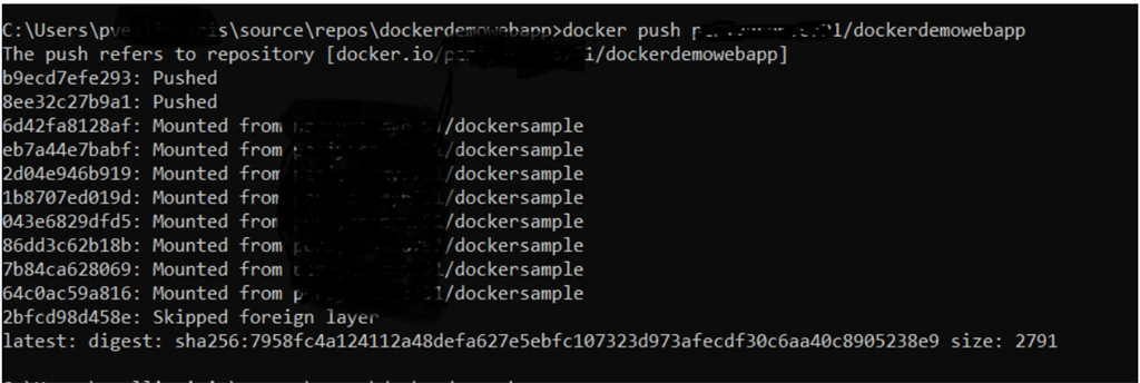 Create Docker Image For Simple Web Application And Hosting Using Visual Studio .NET Core
