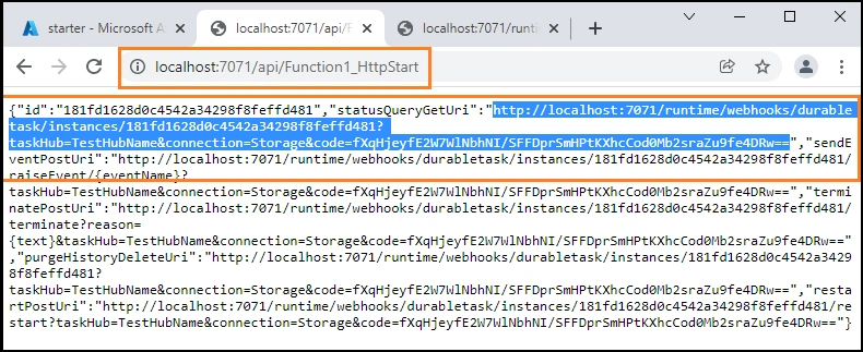 Create Azure Durable Function in Visual Studio