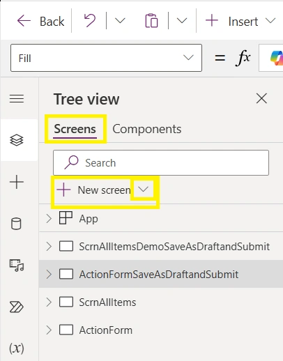 Screens