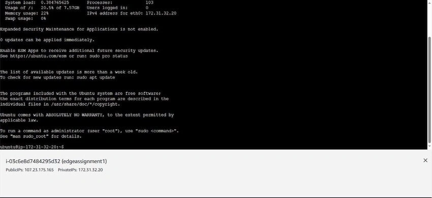 Access EC2 Instance