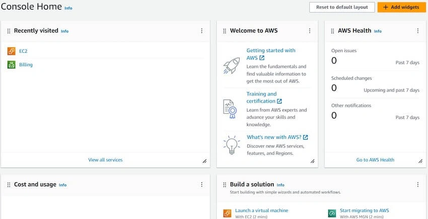 search for EC2 instance