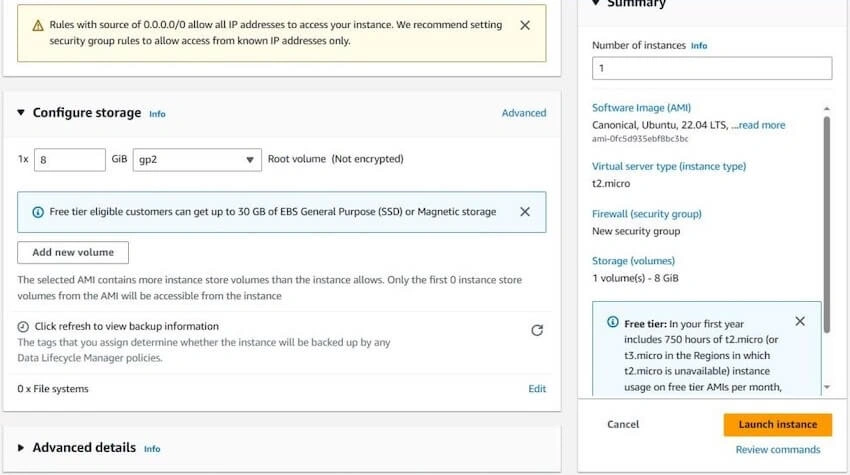 EC2 - Configure Storage