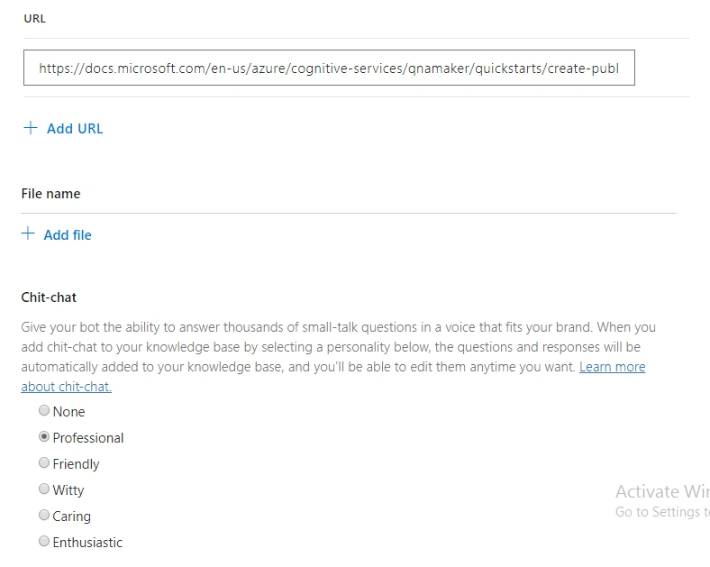Create FAQ BOT using QnA Cognitive Service and Integrate BOT Service to the Microsoft Teams