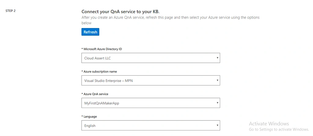 Create FAQ BOT using QnA Cognitive Service and Integrate BOT Service to the Microsoft Teams