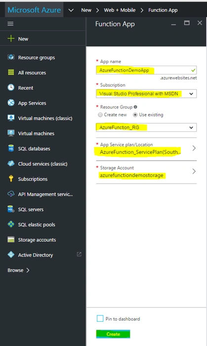 Function App