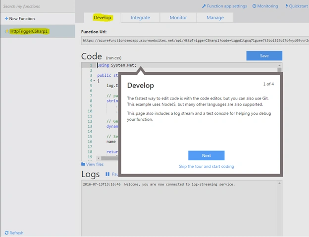Develop