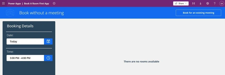 First Booking App