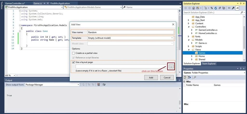 Create First ASP.NET MVC Application - Step By Step For Beginner