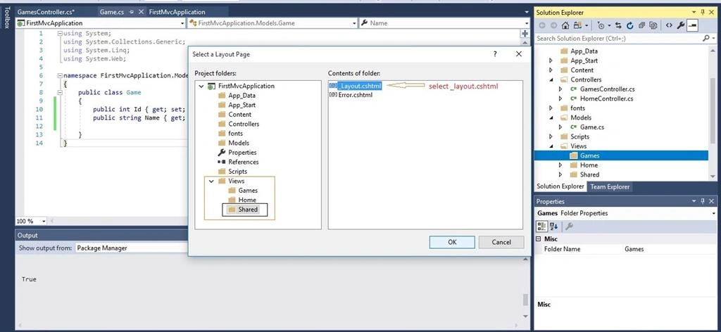 Create First ASP.NET MVC Application - Step By Step For Beginner