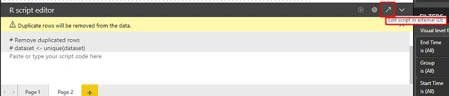 Create Gantt Chart To Show Duration Between Start Time And End Time Using R Within Power BI
