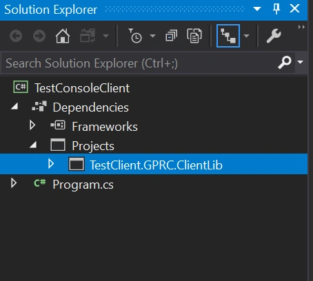 Create gRPC Consolse And WorkerService Client Applications