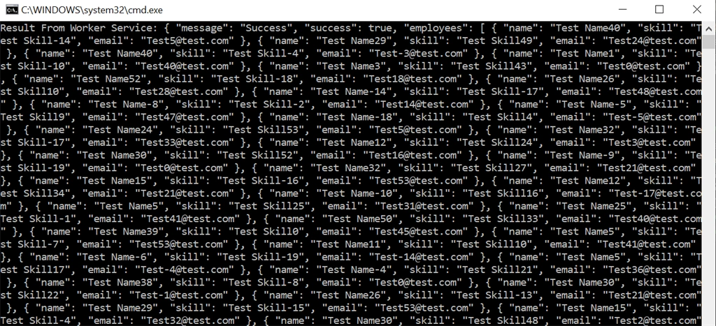 Create gRPC Consolse And WorkerService Client Applications