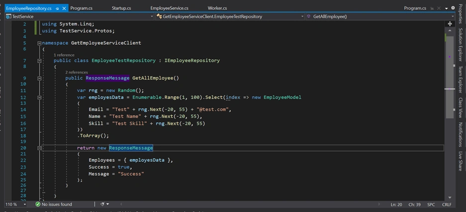 Create gRPC Server Application With .Net Core
