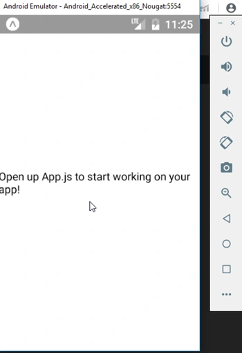 Create Hello World Application Using React Native