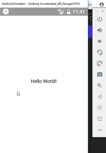 Create Hello World Application Using React Native