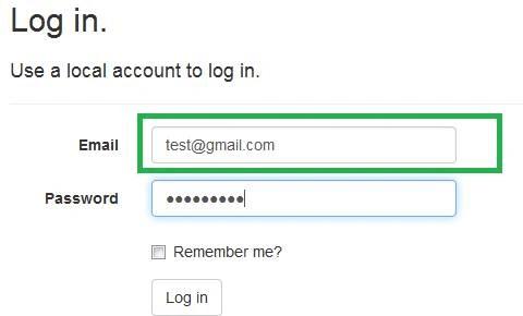 login