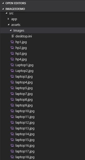 Create Image Gallery Using Angular 7