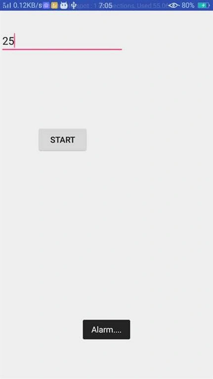 Alarm android App