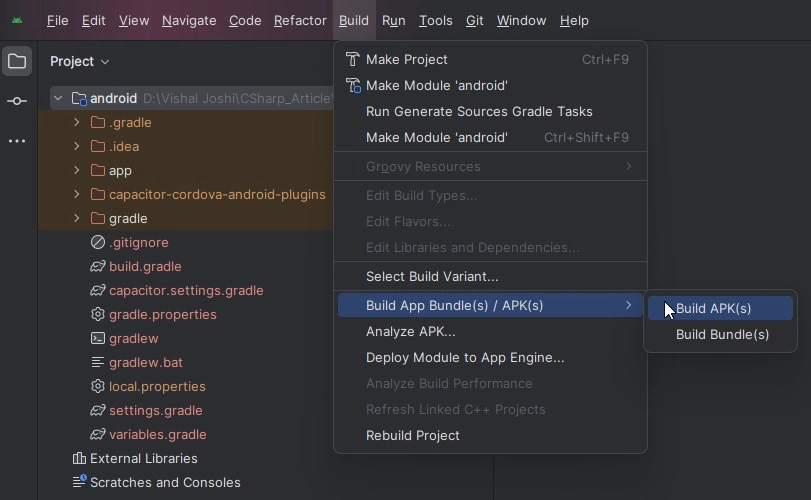Build App