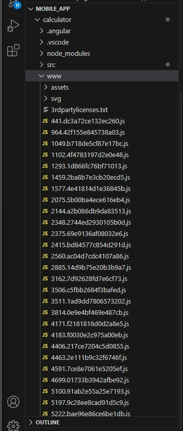 Folder structure