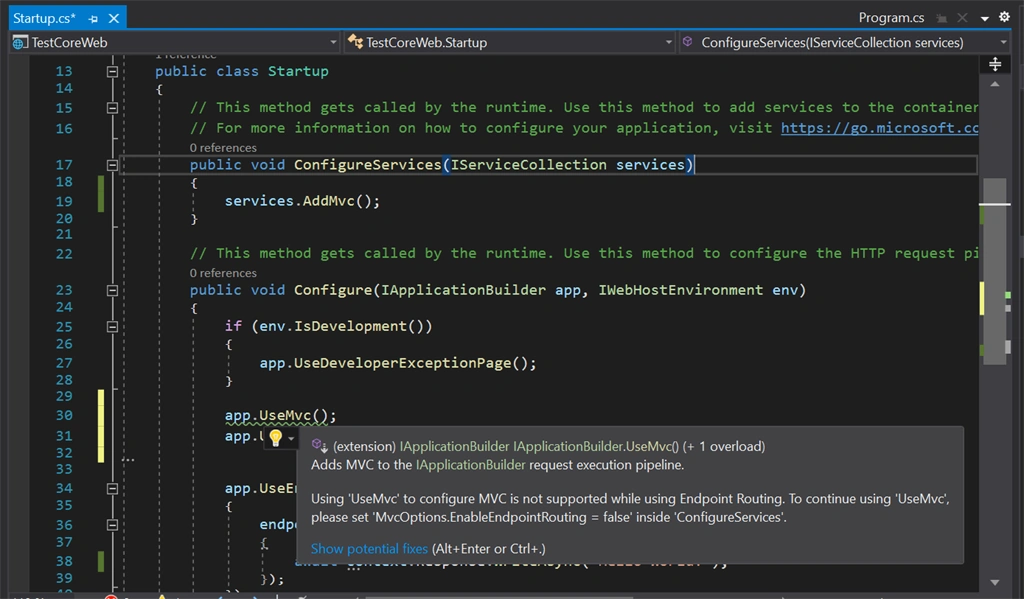 Create .Net Core API Application