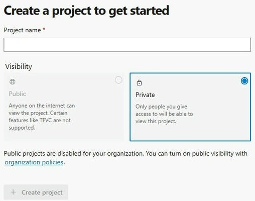 Create Project
