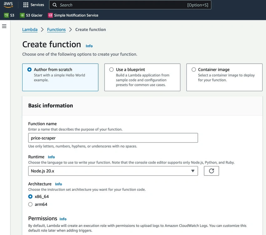 Lambda Function