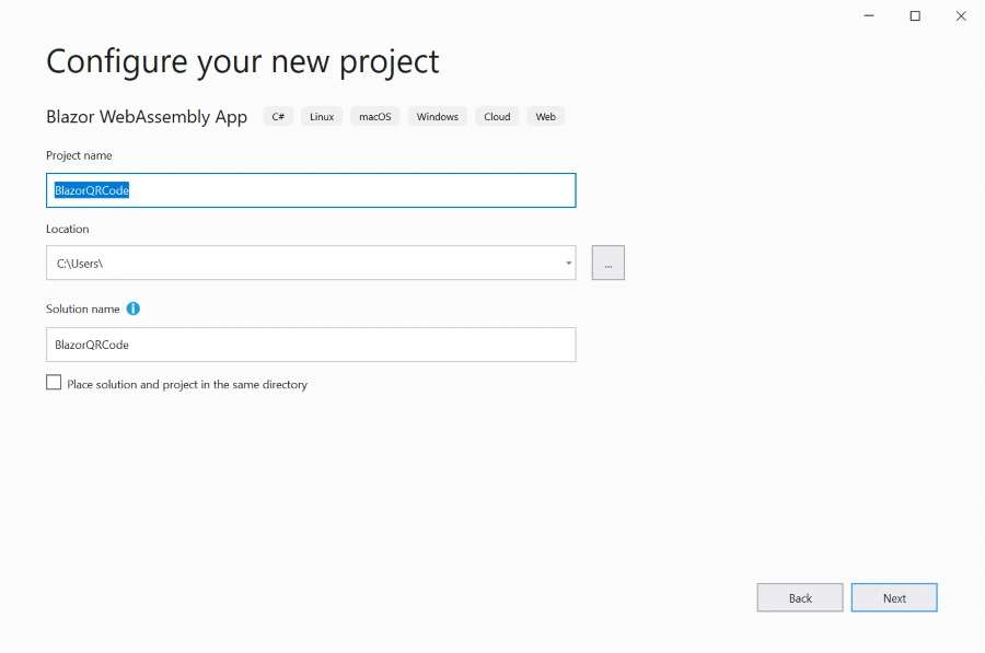 Create QR Code In Blazor