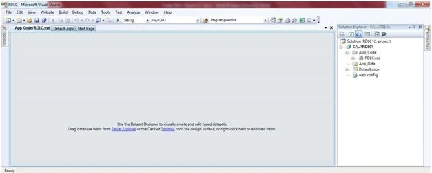 Dataset window