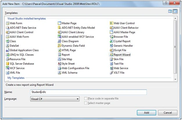 Report Creation