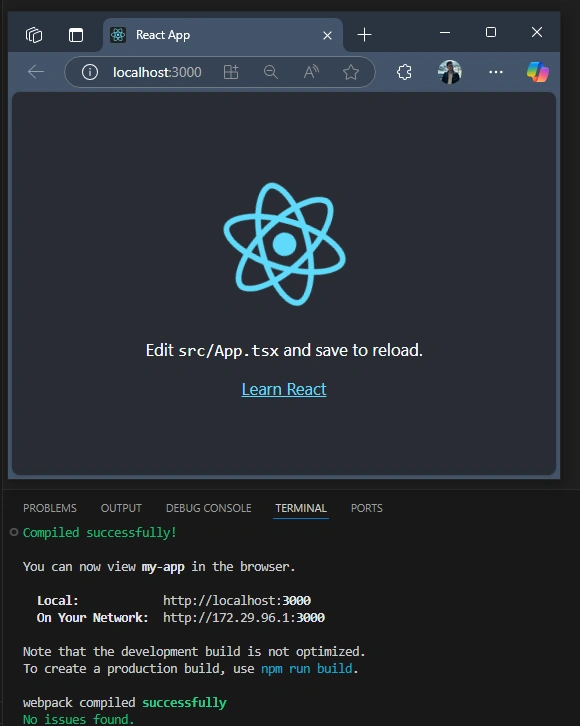 React App