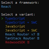 Select variant