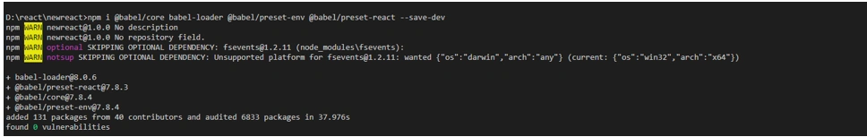 Create React, Webpack And Babel Scratch Set Up