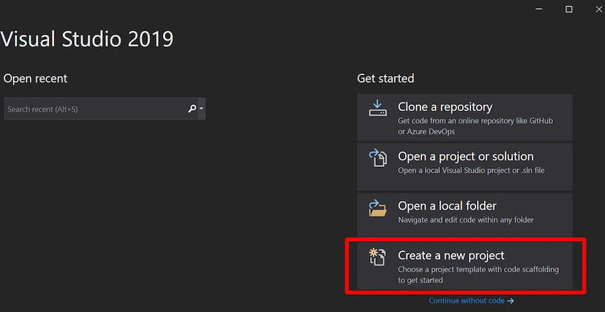 CRUD with ASP.NET Core