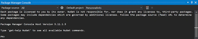 CRUD with ASP.NET Core