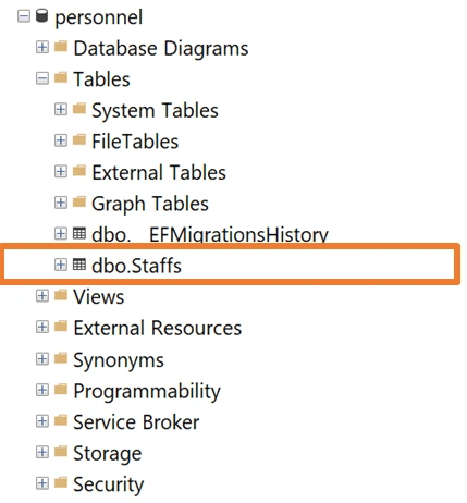 CRUD with ASP.NET Core