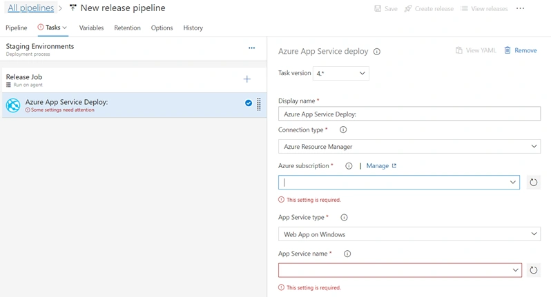 Create Release Pipeline For Angualr App Using Azure Devops