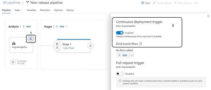 Create Release Pipeline For Angualr App Using Azure Devops