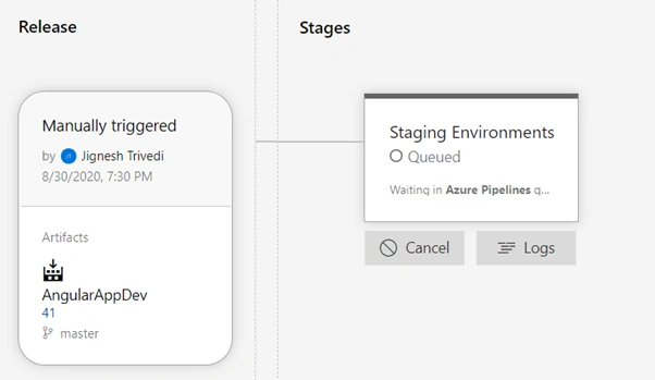 Create Release Pipeline For Angualr App Using Azure Devops