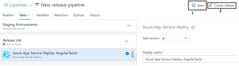 Create Release Pipeline For Angualr App Using Azure Devops