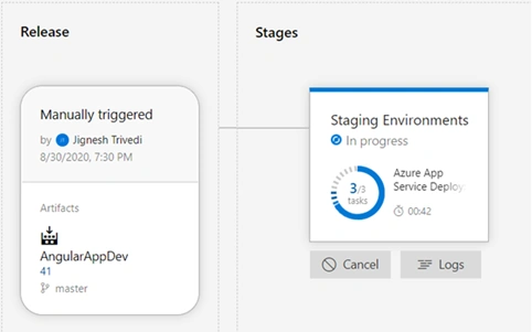 Create Release Pipeline For Angualr App Using Azure Devops