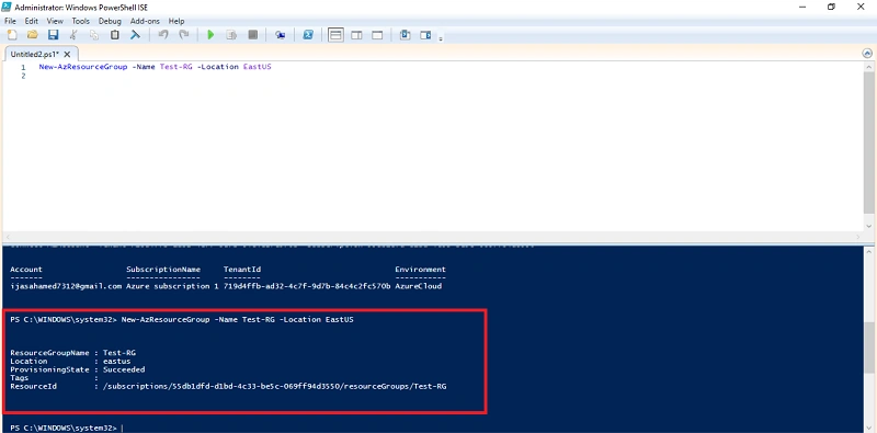 Create Azure Resource Group In Different Methods