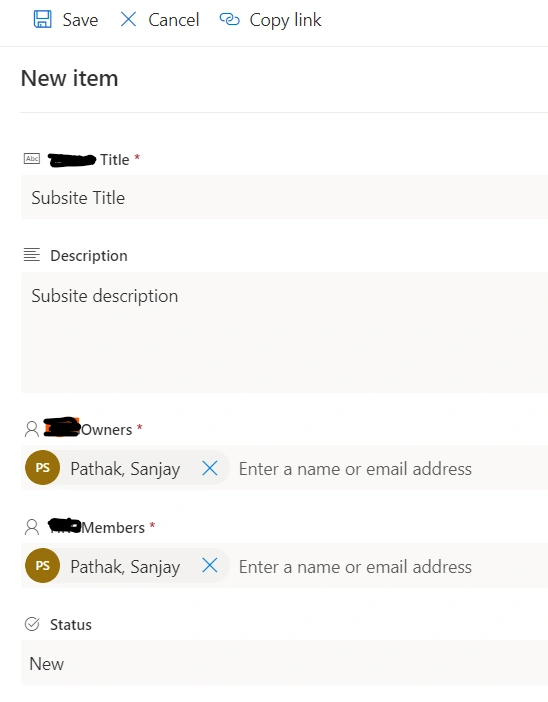 Using Power Automate flow to create SharePoint groups and add users to a SharePoint online site or subsite